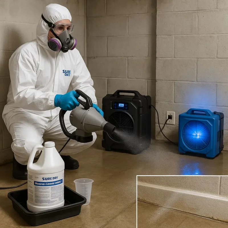 Sanitization and Odor Removal process in Wartburg, TN